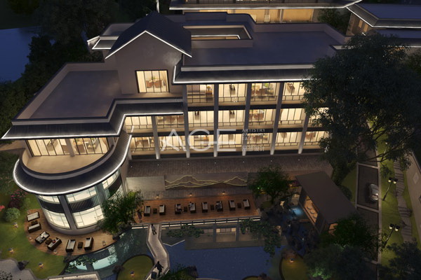 隱藏酒店燈光設計，增添酒店氛圍