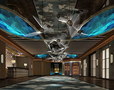 河北KTV設計，河北張家口皇城太方商務KTV設計