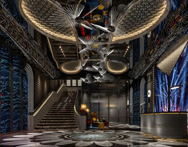 贛州商務KTV裝修，江西贛州共青城市商務KTV設計